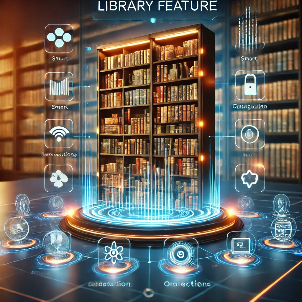 Library feature FOR SPOTIFY